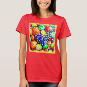 Vibrant Colour of Fruits. Buy Now T-Shirt