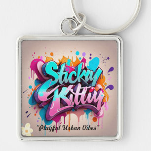 “Vibrant Colour Palette” Key Ring