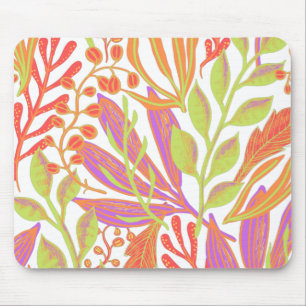 Vibrant colour print mouse mat
