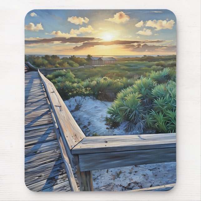 Vibrant colour scenic mouse pad (Front)
