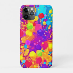 Vibrant Colour Spatter iPhone 11 Pro Case