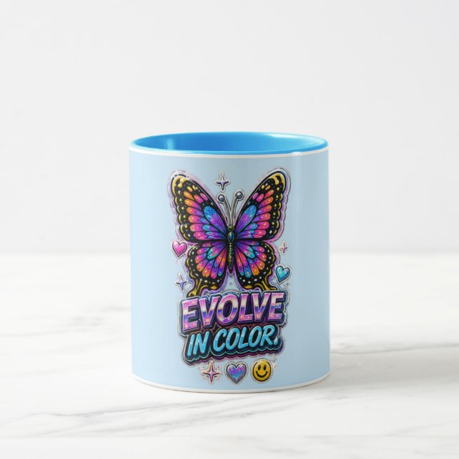 Vibrant Colour Splash Mug (Center)