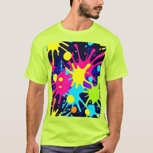 Vibrant Colour Splash T-Shirt