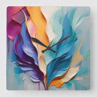 Vibrant Colourful Abstract Painting Artwork