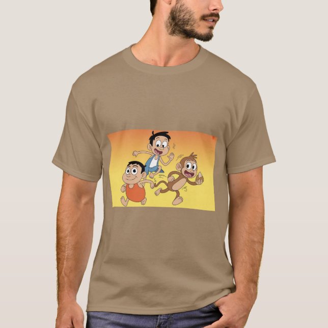 Vibrant Colourful Art Tee (Front)