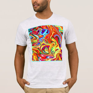 Vibrant Colourful Pattern Artwork T-Shirt