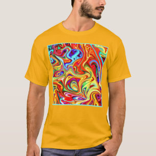 Vibrant Colourful Pattern Artwork T-Shirt