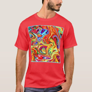 Vibrant Colourful Pattern Artwork T-Shirt