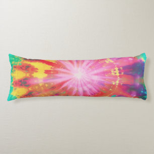 Vibrant Colourful Tie-Dye #1 Body Cushion