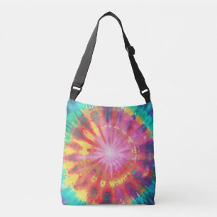Vibrant Colourful Tie-Dye #1 Crossbody Bag