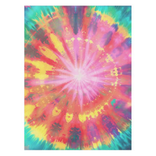 Vibrant Colourful Tie-Dye #1 Tablecloth