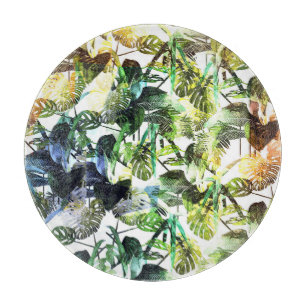 Vibrant Colours Abstract Pattern Design Cutting Board