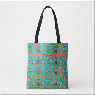 Vibrant Colours Egyptian Inspired Tote Bag