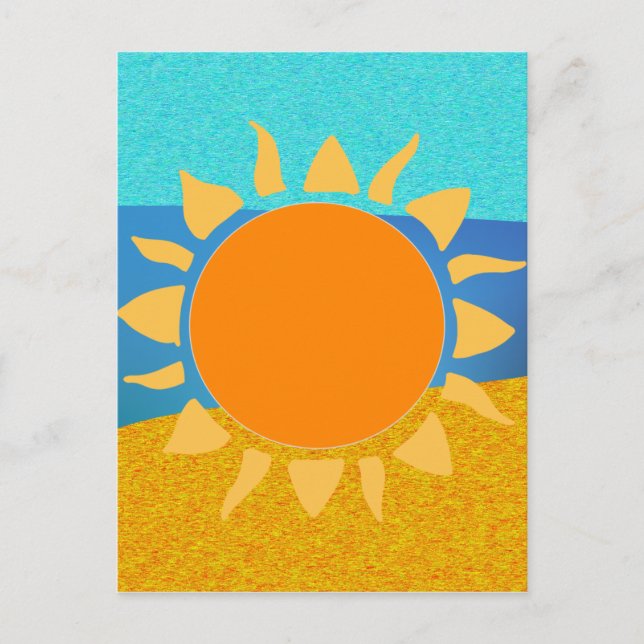 Vibrant Colours Florida... Where the Sun Lives Postcard (Front)