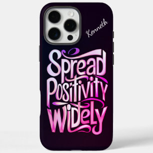 Vibrant colours spreading positivity. iPhone 16 pro max case