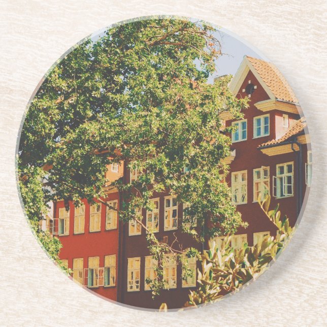 Vibrant Copenhagen  Coaster (Front)