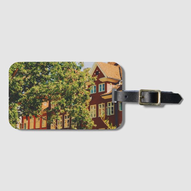 Vibrant Copenhagen  Luggage Tag (Front Horizontal)