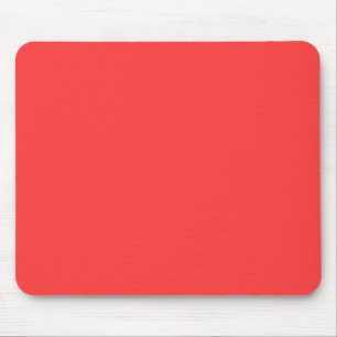 Vibrant Coral Colour Customise This Mouse Mat