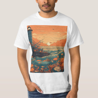 Vibrant Coral Reef T-Shirt: Celebrate Underwater T-Shirt