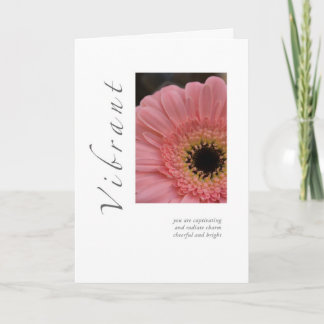 Vibrant Daisy Greeting Card
