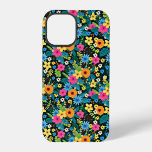 Vibrant Ditsy Flowers Floral Pattern-43785 iPhone 12 Pro Case