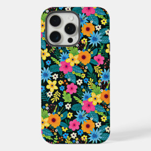Vibrant Ditsy Flowers Floral Pattern-43785 iPhone 15 Pro Max Case