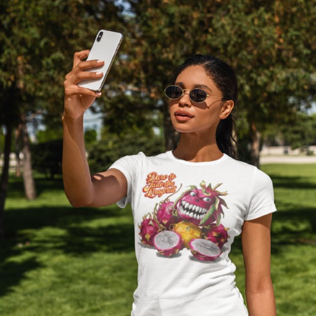 Vibrant Dragon Fruit Roars T-Shirt (Creator Uploaded)