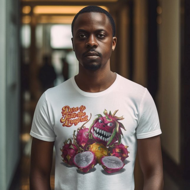 Vibrant Dragon Fruit Roars T-Shirt (Creator Uploaded)