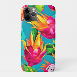 Vibrant Dragoon Fruit Pattern iPhone 11 Pro Case