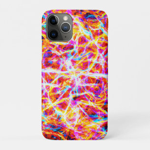 Vibrant Electric Abstract Pattern iPhone 11 Pro Case