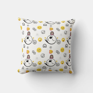 Vibrant Emoji Décor Collection Cushion