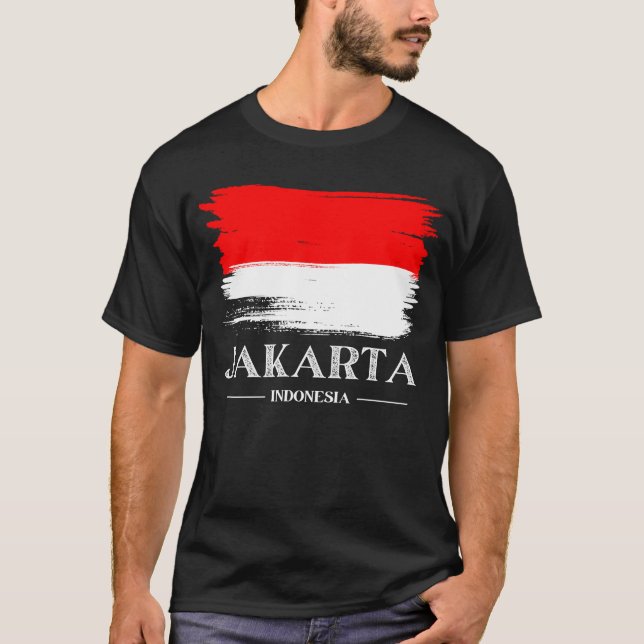 vibrant energy of Jakarta, Indonesia T-Shirt (Front)