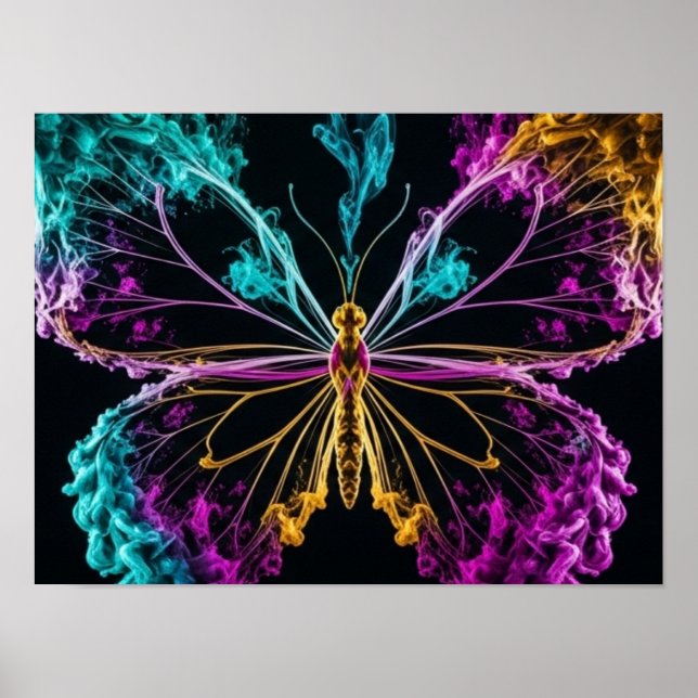 Vibrant Essence Poster (Front)