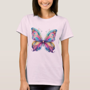 Vibrant Ethereal Butterfly T-shirt