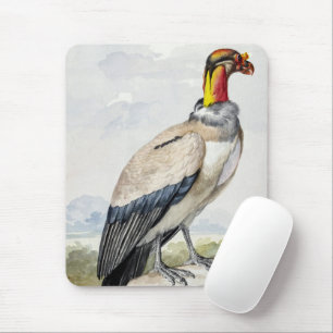 Vibrant Exotic King Vulture Wall Decor Mouse Mat