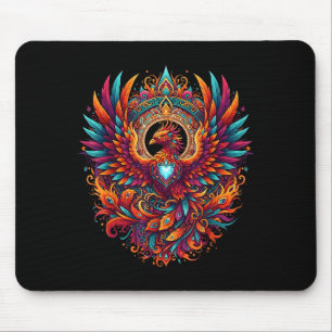 Vibrant Fantasy Pcute Ss Cute Ssnix Mythical Bird  Mouse Mat