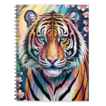 Vibrant Fantasy Tiger Portrait | Exotic 