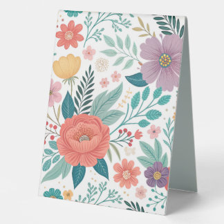 Vibrant Floral All-Over Print Pattern