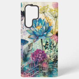 Vibrant Floral Aquatic Dream Samsung Galaxy Case