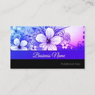 Vibrant Floral Business Card