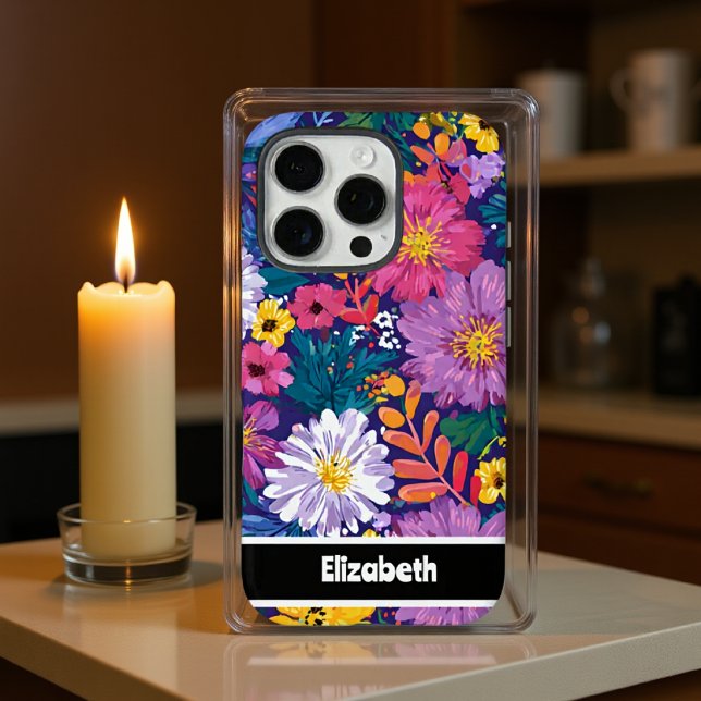 Vibrant Floral  Case-Mate iPhone Case (Creator Uploaded)