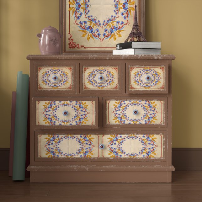 Vibrant Floral Decoupage Tissue Paper (Creator Uploaded)