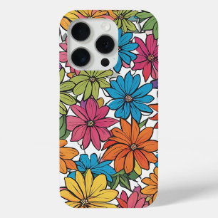 Vibrant Floral Design iPhone / iPad case
