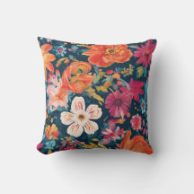 Vibrant Floral Graphic Art