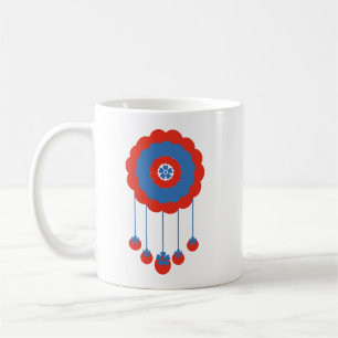 Vibrant Floral Harmon Coffee Mug