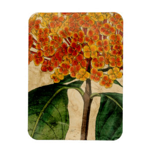 Vibrant Floral I Magnet