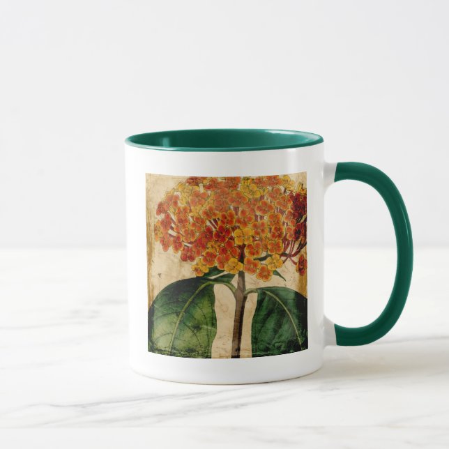 Vibrant Floral I Mug (Right)