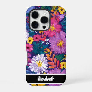 Vibrant Floral iPhone 16 Pro Case