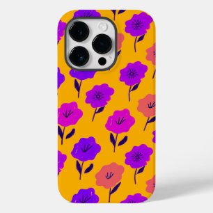 Vibrant Floral Pattern Case-Mate iPhone 14 Pro Case