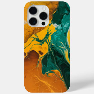 Vibrant Flow Abstract iPhone 15 Pro Max Case